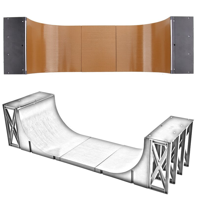 Halfpipe fingerboards