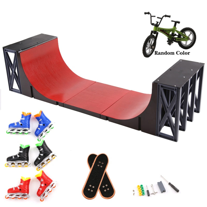 Rampe Halfpipe Rouge Mini Skate Mini Skate rampe-halfpipe-rouge-mini-skate-mini-skate