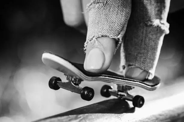 Finger Skate Close Up