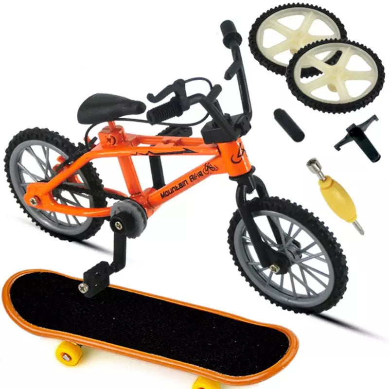 Finger BMX Orange + Finger Skate