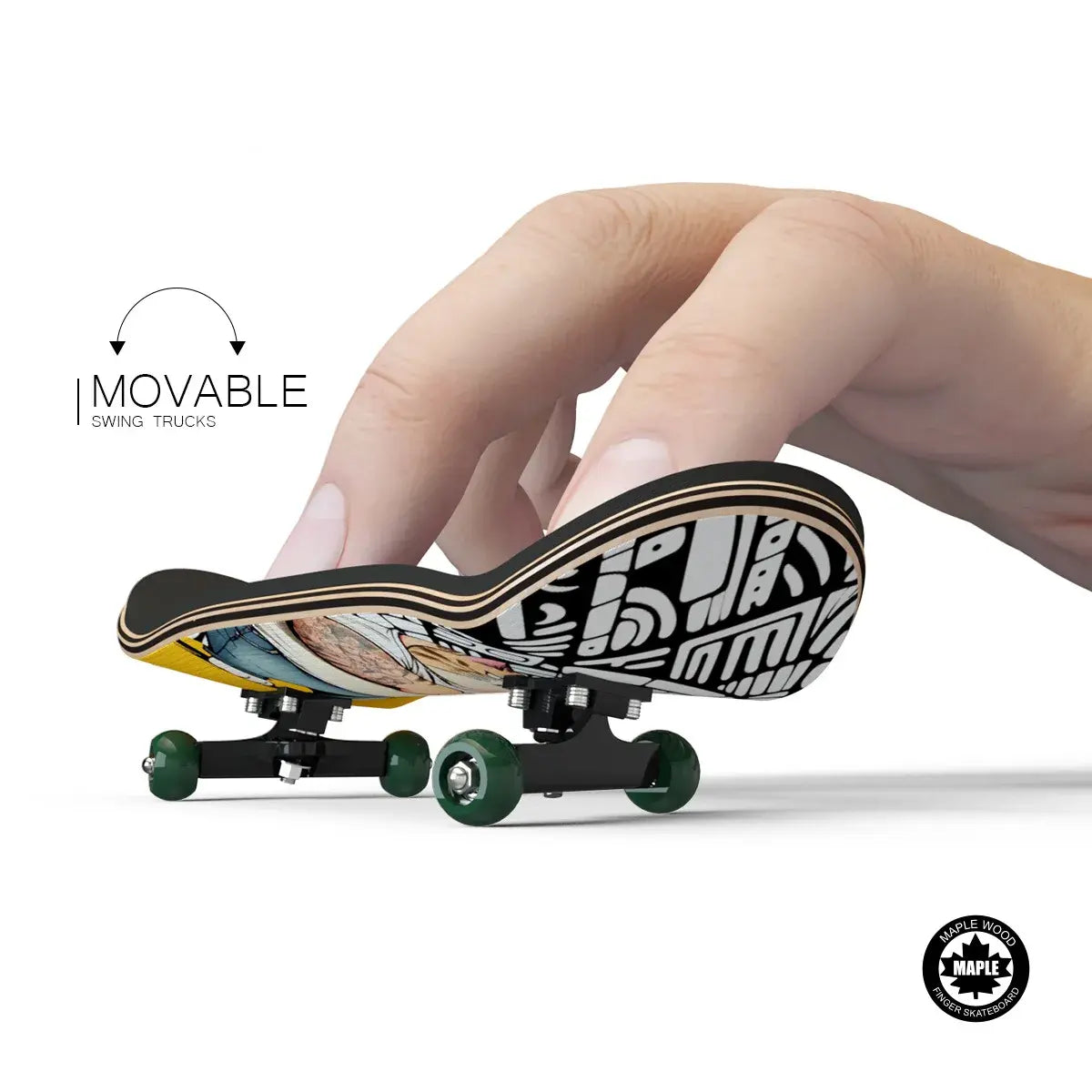 Finger Skate + Porte Clé