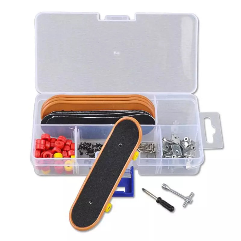 Lottoyday Finger Skate, Mini Skate Doigt,5 Étages Monter Soi Même Fingerboard (1 lot / 6 pièces Lottoyday Finger Skate, Mini Skate Doigt,5 Étages Monter Soi Même Fingerboard (1 lot / 6 pièces