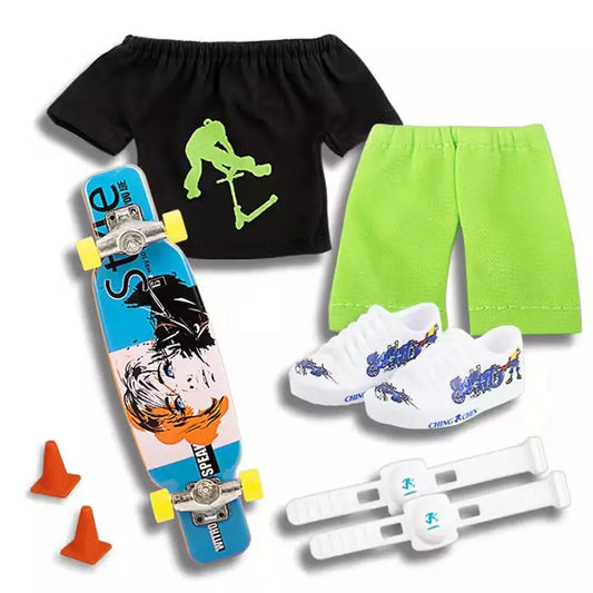 Pack Finger Skate + Tenue noir