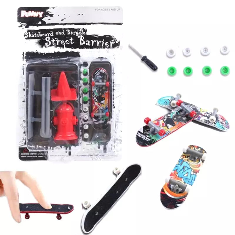 Pack Finger Skate + Obstacles