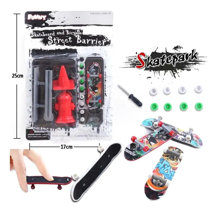 Pack Finger Skate + Obstacles