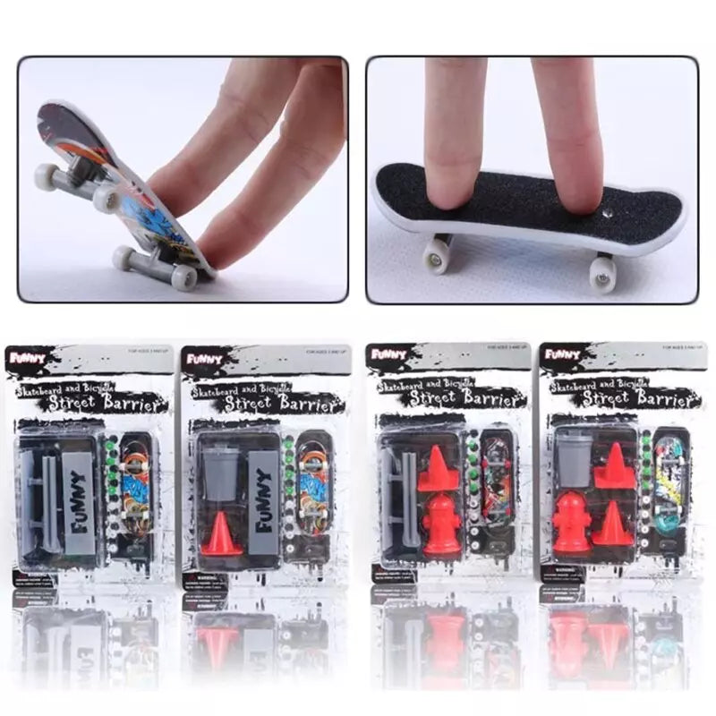 Pack Finger Skate + Obstacles