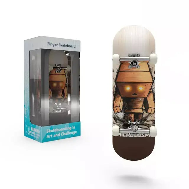 Finger Skate En Bois D’érable – 5 Couches – Mini Planche à Doigts – Kit DIY – Portable – Pour Tous âges