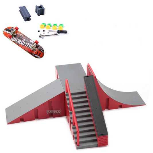 Finger skateboard rampe