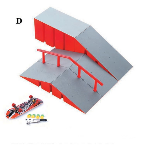 Rampe finger skateboard