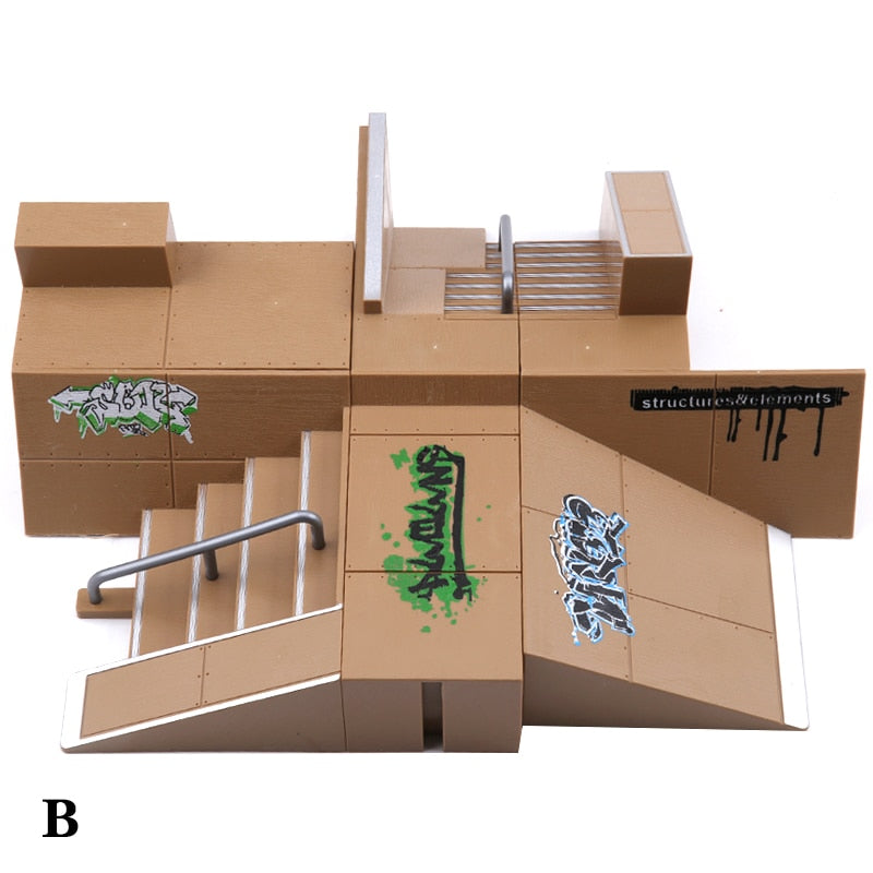 Mini skate-park
